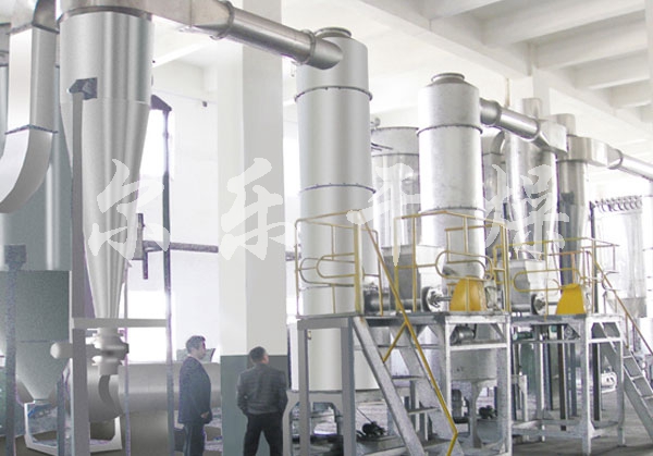 Hebei, a chemical company (pesticides drying equipment) selection XZG-8 rotary flash dryer
